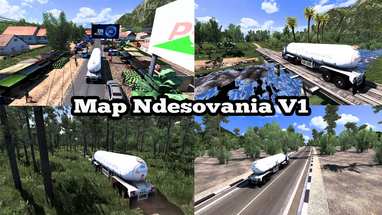 Map Ndesovania V1 Update Version | ETS2 1.36 - 1.40